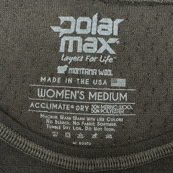 PolarMax MONTANA WOOL 2.0 Crewneck Long Cleve - Black - Picture 9 of 11